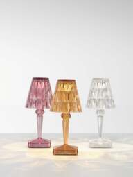 Portable LED Table Lamp Battery, H 30 cm - thumbnail 3