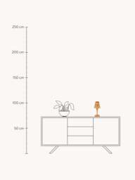 Portable LED Table Lamp Battery, H 30 cm - thumbnail 5
