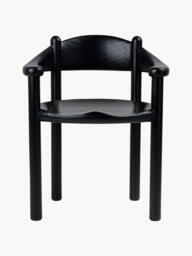 Pine Wood Dining Chair Daumiller with Armrests - thumbnail 3