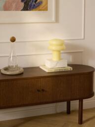 Small Opal Glass Table Lamp Baya - thumbnail 6