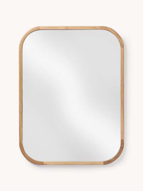Wall Mirror Levan with Oak Wood Frame - image 1