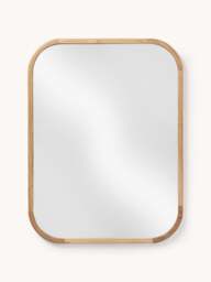 Wall Mirror Levan with Oak Wood Frame - thumbnail 1