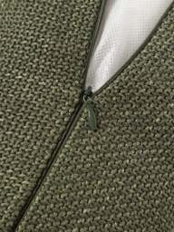 Bouclé Neck Roll Aya with Piping - thumbnail 4
