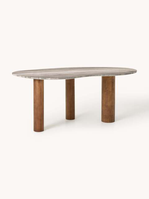 Organic-Shaped Marble Dining Table Naruto, in various sizes - image 1