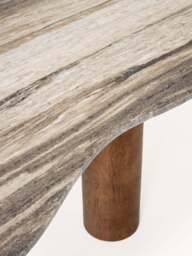 Organic-Shaped Marble Dining Table Naruto, in various sizes - thumbnail 5
