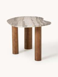 Organic-Shaped Marble Dining Table Naruto, in various sizes - thumbnail 3