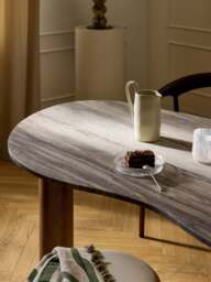Organic-Shaped Marble Dining Table Naruto, in various sizes - thumbnail 7