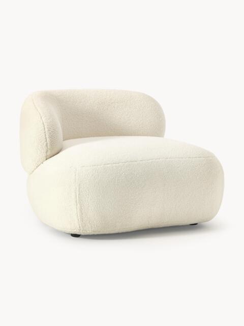 Teddy Fur Lounge Chair Alba