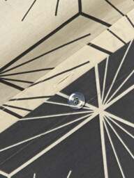 Reversible Cotton Pillowcase Ilda, with Geometric Print - thumbnail 5