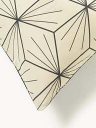 Reversible Cotton Pillowcase Ilda, with Geometric Print - thumbnail 9
