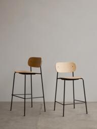 Metal and Wood Counter Chair Co - thumbnail 2