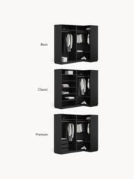 Modular Corner Wardrobe Simone, 215 cm Wide, in various sizes - thumbnail 8