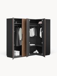 Modular Corner Wardrobe Simone, 215 cm Wide, in various sizes - thumbnail 3