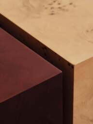 Wooden Coffee Table Burl - thumbnail 6