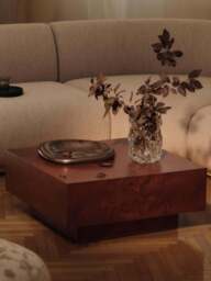 Wooden Coffee Table Burl - thumbnail 3