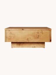Wooden Coffee Table Burl - thumbnail 3