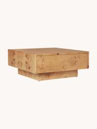 Wooden Coffee Table Burl - thumbnail 1