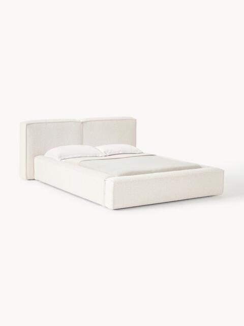 Upholstered Bouclé Bed Lennon