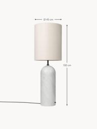 Dimmable Floor Lamp Gravity with Marble Base, H 130 cm - thumbnail 2