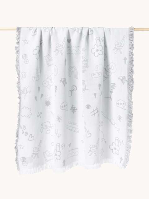 Westwing Crosby Studios, Reversible Cotton Throw Jouy - image 1