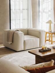 Linen Blend Armchair Lennon - thumbnail 2