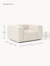 Linen Blend Armchair Lennon - thumbnail 9