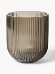 Glass Vase Simple Stripe, H 18 cm - thumbnail 1