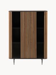 Highboard Linea with Sliding Door and Ribbed Front - thumbnail 5