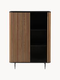 Highboard Linea with Sliding Door and Ribbed Front - thumbnail 4