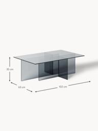 Glass Coffee Table Anouk, W 102 cm - thumbnail 8
