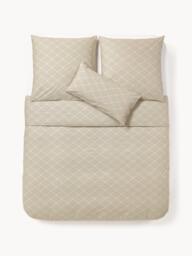 Cotton Duvet Cover Milano with Graphic Pattern - thumbnail 2