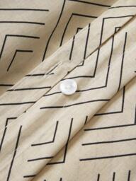 Cotton Duvet Cover Milano with Graphic Pattern - thumbnail 4