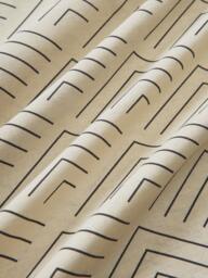 Cotton Duvet Cover Milano with Graphic Pattern - thumbnail 5