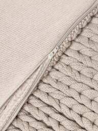 Handmade Chunky Knit Cushion Cover Adyna - thumbnail 7