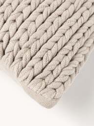 Handmade Chunky Knit Cushion Cover Adyna - thumbnail 3
