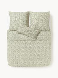Washed Cotton Duvet Cover Nolana with A Small Floral Pattern - thumbnail 2