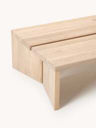 Oak Wood Coffee Tables Amad, Set of 2 - thumbnail 5