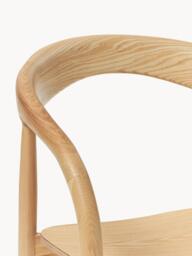 Ash Wood Dining Chair Camille with Armrests - thumbnail 6