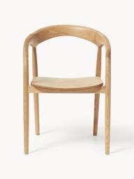Ash Wood Dining Chair Camille with Armrests - thumbnail 3