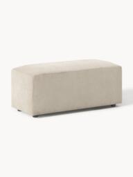 Corduroy Ottoman Melva, W 99 x D 42 cm - thumbnail 1