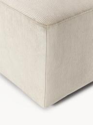 Corduroy Ottoman Melva, W 99 x D 42 cm - thumbnail 6