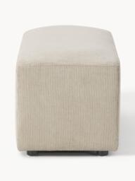 Corduroy Ottoman Melva, W 99 x D 42 cm - thumbnail 5