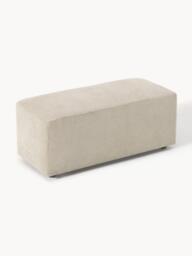 Corduroy Ottoman Melva, W 99 x D 42 cm - thumbnail 4