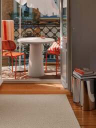 Hand-Woven Indoor & Outdoor Rug Rika with Diamond Pattern - thumbnail 6