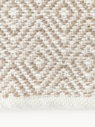 Hand-Woven Indoor & Outdoor Rug Rika with Diamond Pattern - thumbnail 2