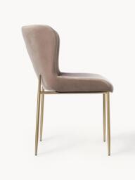 Upholstered Velvet Chair Tess - thumbnail 4
