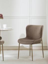 Upholstered Velvet Chair Tess - thumbnail 8