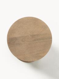 Round Mango Wood Side Table Benno - thumbnail 6