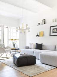 Large Pendant Light Grover with Opal Glass Balls - thumbnail 2
