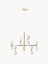 Large Pendant Light Grover with Opal Glass Balls - thumbnail 5